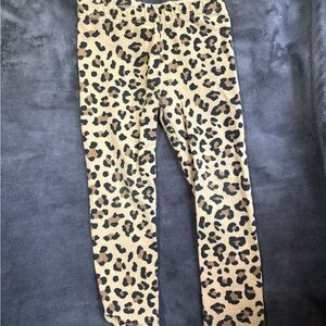 Carter's Leopard-Pattern Leggings in Tan and Black